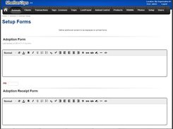 Animal Forms Screen