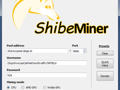 ShibeMiner Screenshot 1