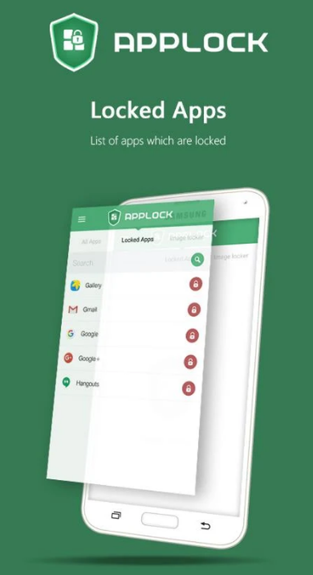 ShieldApps AppLock Screenshot 1