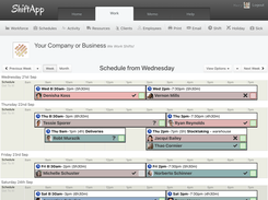 ShiftApp Employee Schedulding Screenshot