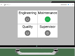 ShiftWorx™ MES Wireless Andon Touchscreen