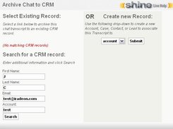 Add Record To CRM