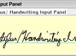 The ink input panel of the SHIP.