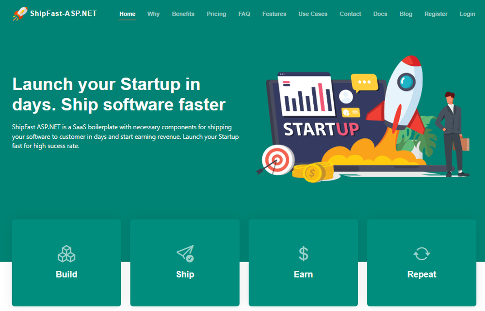 ShipFast ASP.NET Screenshot 1