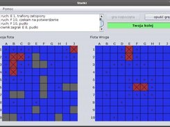 Main window of the game client during play