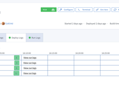 Shipyard's Developer Dashboard lets you monitor building and deployment of multiple services