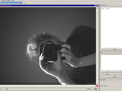 Shiver main window, viewing a raw image of a Canon 5D mark II