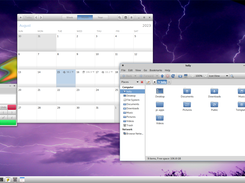 Calculator, Calendar, and Files