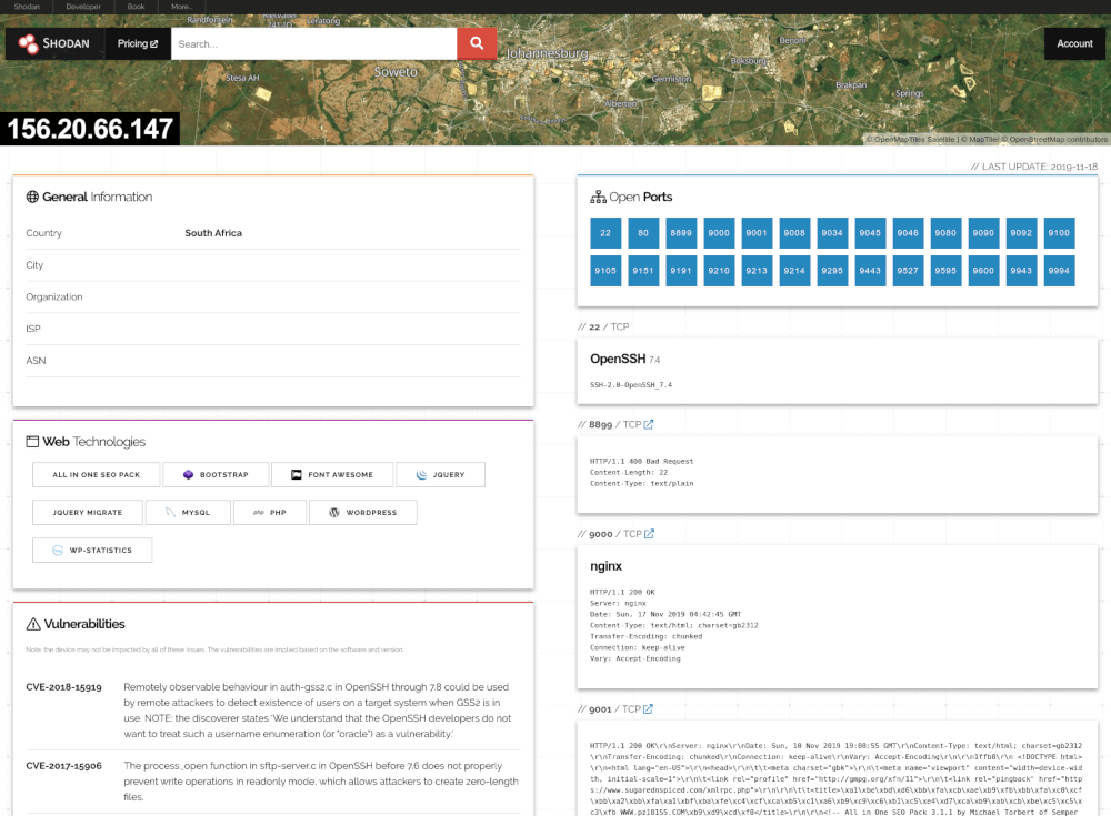 Shodan Screenshot 1