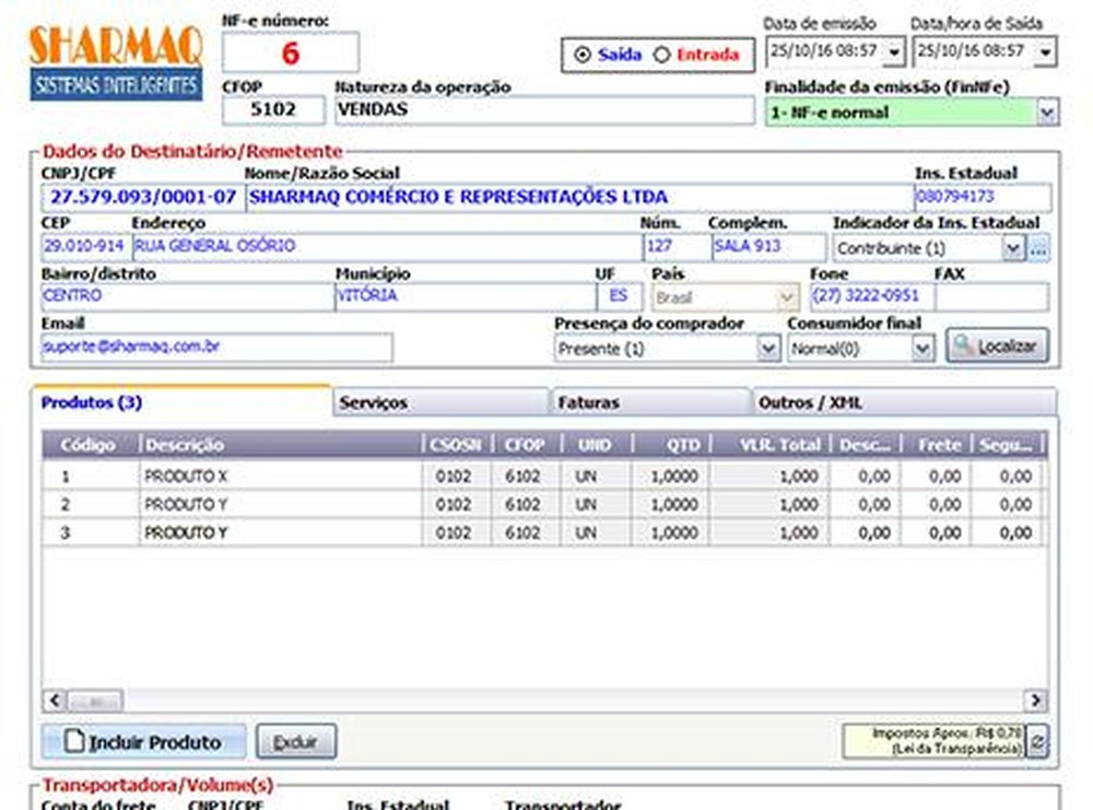 SHOficina Screenshot 1