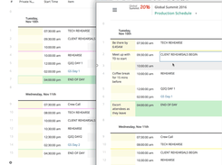 Shoflo Live Event Production Software-Collabrate