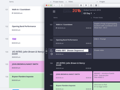 Shoflo Live Event Production Software-Items