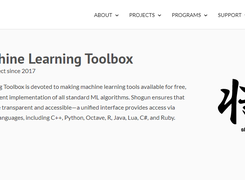 Shogun Machine Learning Toolbox Screenshot 1