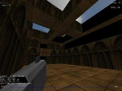 Inside the castle