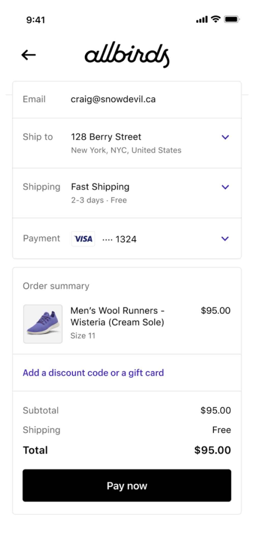 Shop Pay Screenshot 1