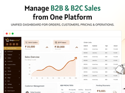 Manage B2B & B2C Sales from One Platform