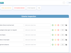 Speed up vehicle inspections with our intuitive digital inspection feature — capture issues, send reports, and boost transparency.