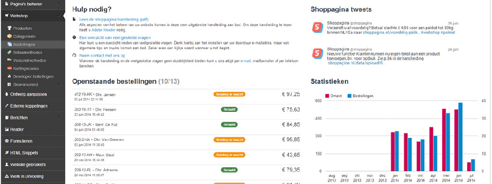 Shoppagina Screenshot 1