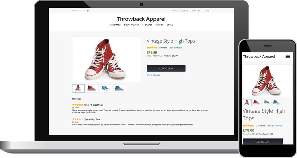 ShopSite Screenshot 1