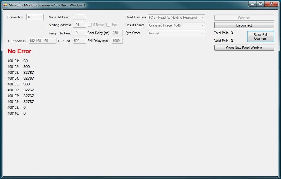 shortbus modbus server