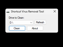 Shortcut Virus Removal Tool