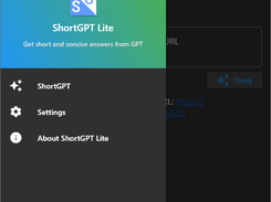ShortGPT sidebar