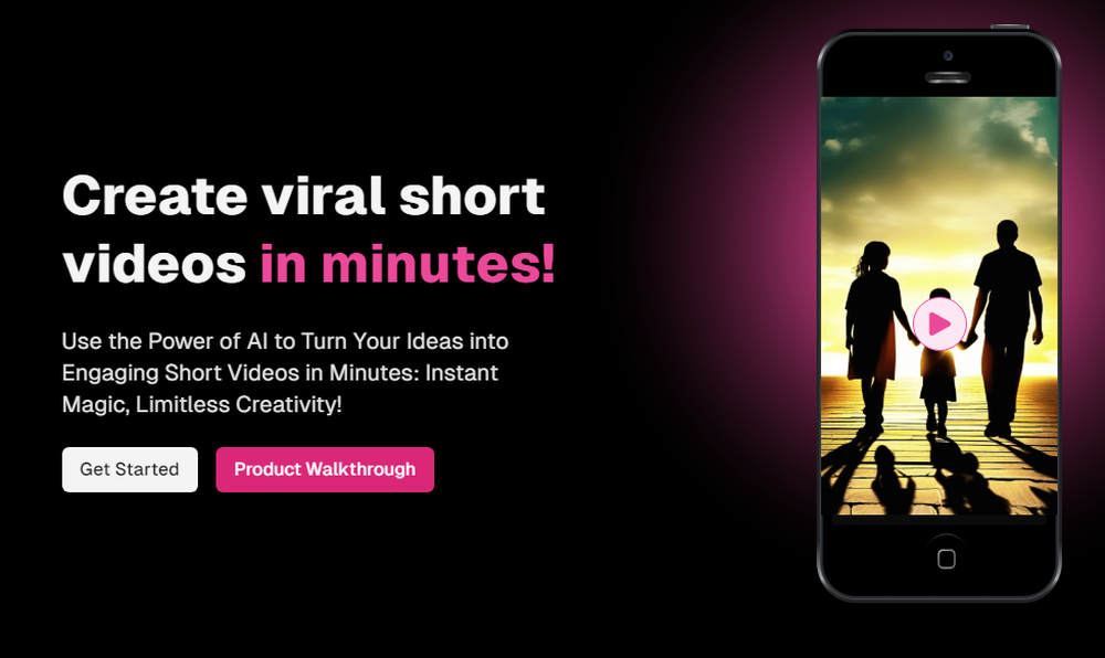 Shorts Generator Screenshot 1