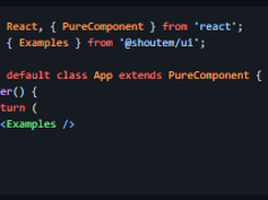 Shoutem UI Screenshot 1