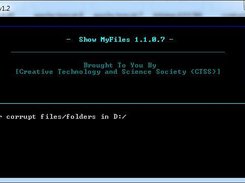 Show MyFiles
