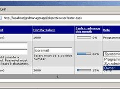 The ShowX.Web.WebControls.DataGrid control in action