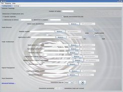 Scenario configuration panel in ShoX