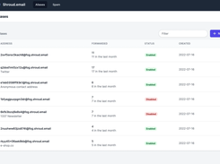 Shroud.email Screenshot 1