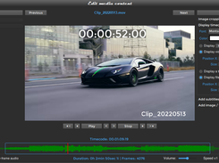 Display timecode/text