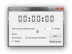 Shutdown Timer Screenshot 2