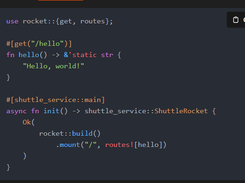 Shuttle Framework Screenshot 1