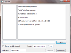 LANchat GUI