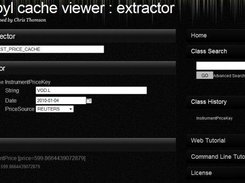 Example of an extraction via key creation