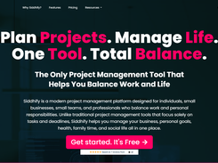 home page