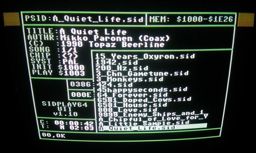 commodore 64 sidplay 64 commodore 64 sidplay 64