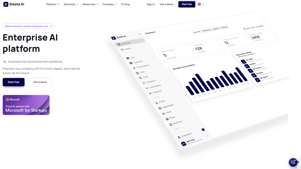 Siesta AI introduction and platform overview