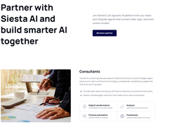 Partner program for building AI solutions