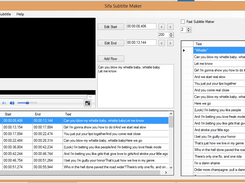 Sifa Subtitle Maker