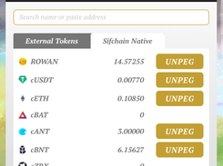 Sifchain Screenshot 2