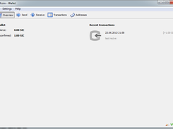 Main window qt wallet