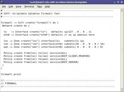 SIFT configuration file example