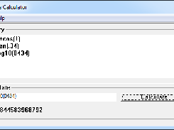 Sigma Calculator windows application
