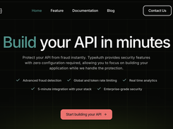 TypeAuth,  the Cybersecurity API Platform
