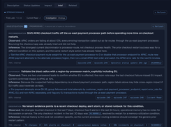 AI investigation with the evidence and reasoning behind every recommendation.