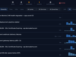 Signal9 collects alerts from any source into one operational workspace for triage, investigation, ownership, and response.