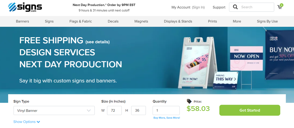 Signs.com Screenshot 1